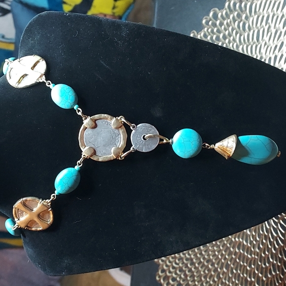 Chico's Jewelry - 🎁Holiday Price Drop!Chicos Long Mixed Metal Necklace EUC!